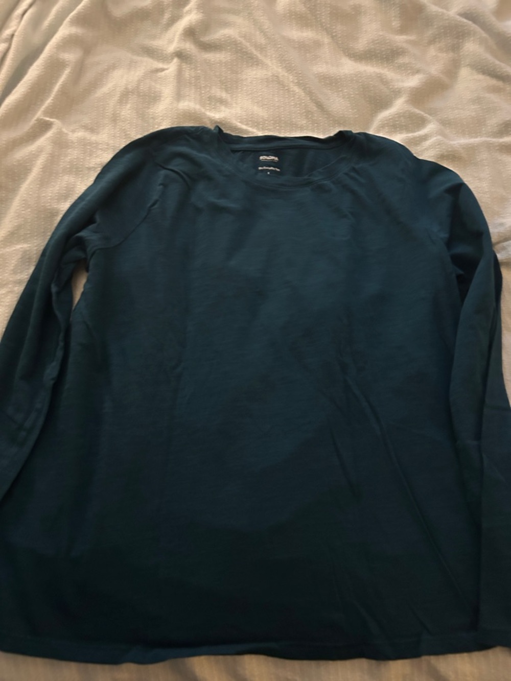 Sonoma Long Sleeve Crewneck Shirt - Teal Blue